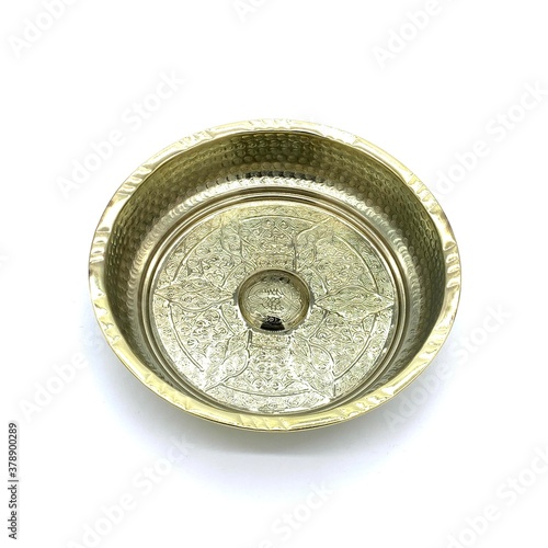 Turkish bath bowl copper and nickel colorful vintage embroided bowls and plates for bathroom