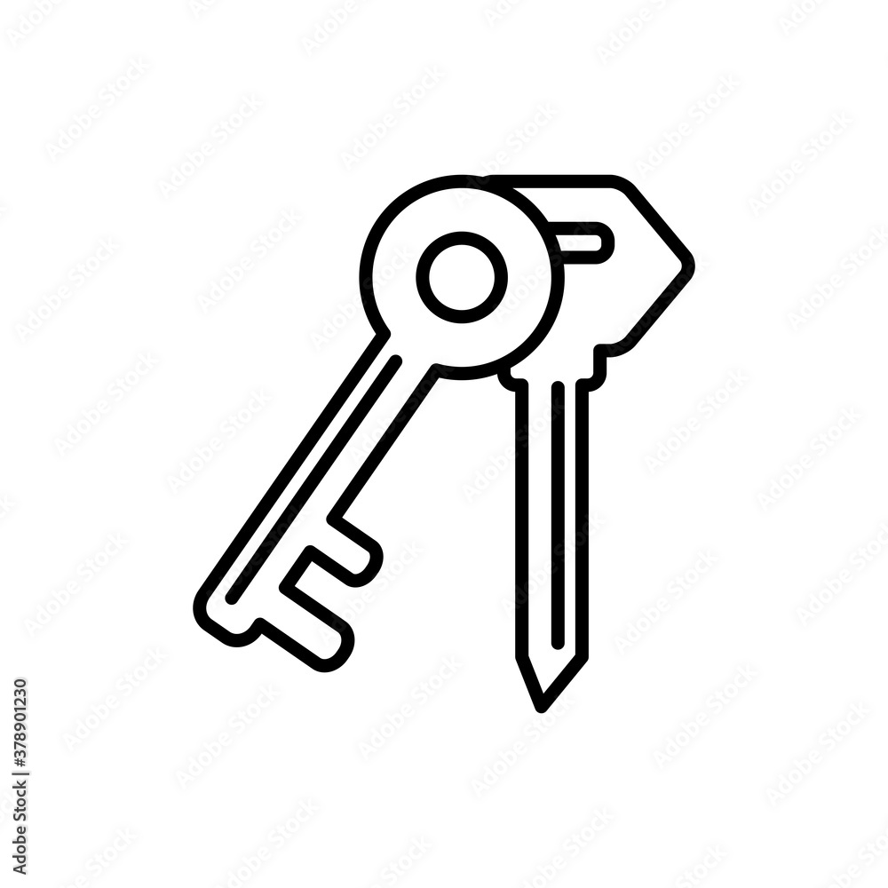 Key Icon Design Vector Template Illustration Key Icon Design Vector Template Illustration