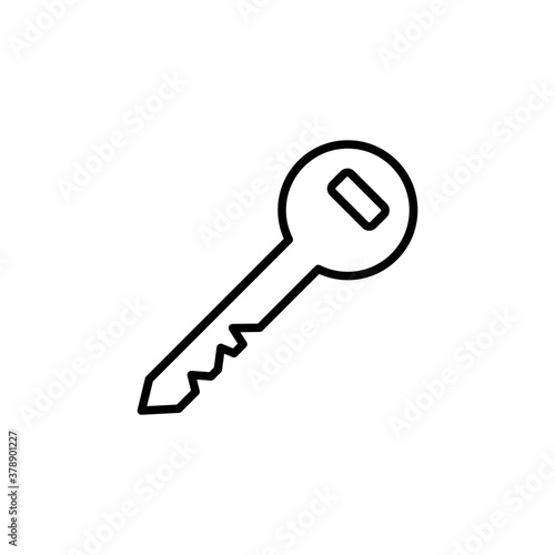 Key Icon Design Vector Template Illustration