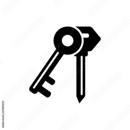 Key Icon Design Vector Template Illustration