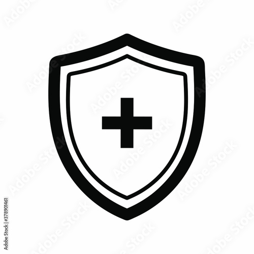 Vector shield icon. Security vector icon. Protection icon. Shield vector icon. Safety system.