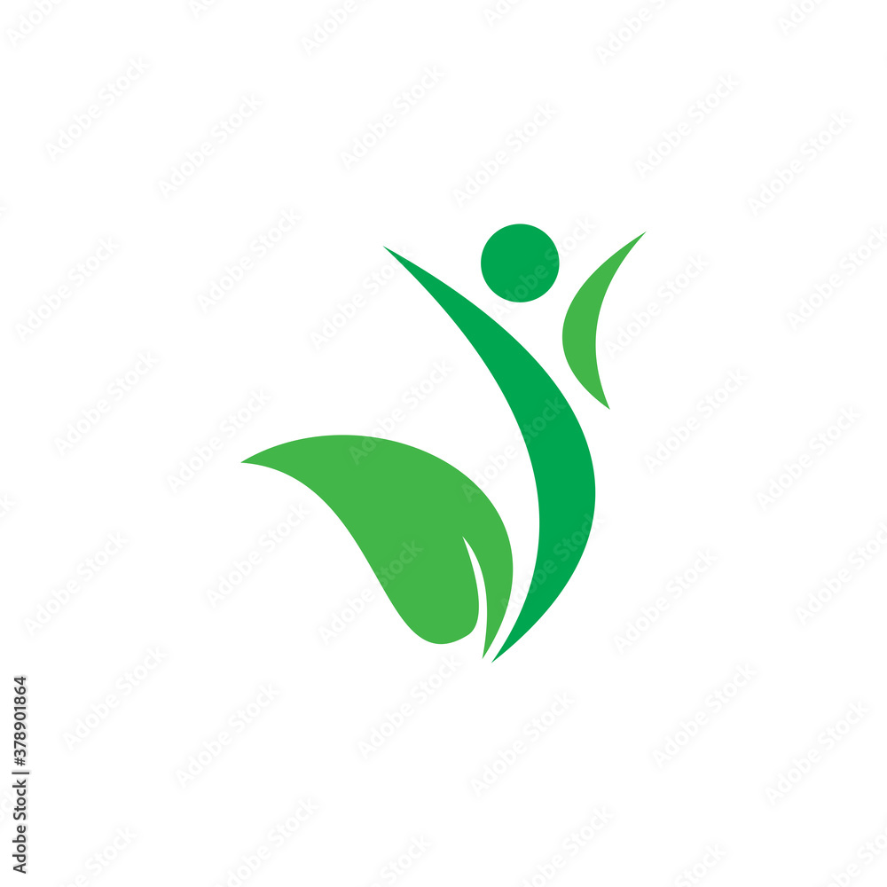 Abstract Ecology Vector , Health Logo Abstract Ecology Vector , Health Logo