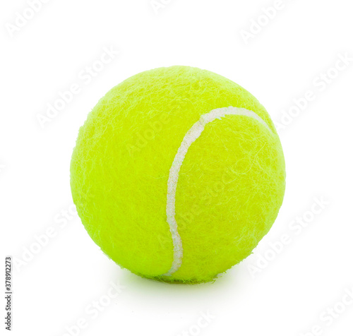 Tennis ball isolated on white background © premkh