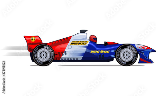 Formula race car