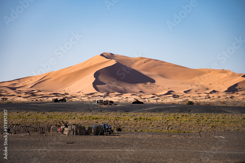 Nomad town in the Sahara