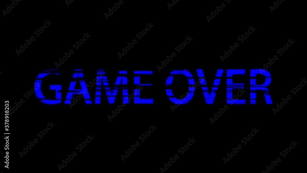 Abstract Digital Animation of Glitch and Noise. Game Over. Animation with Signal Interference. Television VFX. Defects, Errors, and Artifacts. 4K Loop Animation with Alpha Channel Abstract Digital Animation of Glitch and Noise. Game Over. Animation with Signal Interference. Television VFX. Defects, Errors, and Artifacts. 4K Loop Animation with Alpha Channel