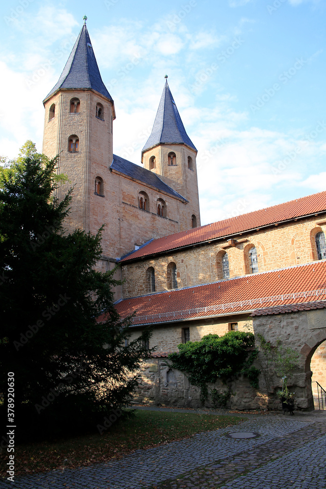 Kloster Druebeck, Kirche St. Vitus, Sachsen-Anhalt, Deutschland, Europa
