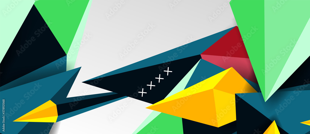 3d low poly abstract shape background vector illustration 3d low poly abstract shape background vector illustration
