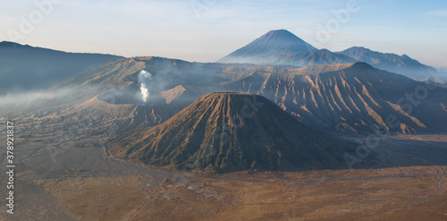 Mount Bromo, volcano on Java, Indonesia