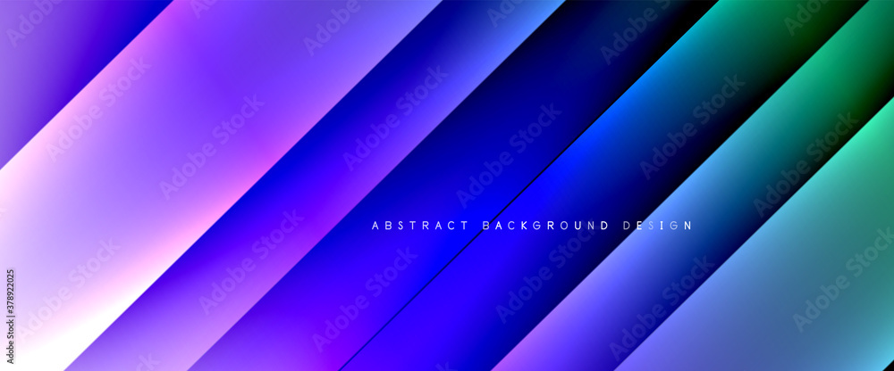 Fluid gradients with dynamic diagonal lines abstract background. Bright colors with dynamic light and shadow effects. Vector wallpaper or poster Fluid gradients with dynamic diagonal lines abstract background. Bright colors with dynamic light and shadow effects. Vector wallpaper or poster