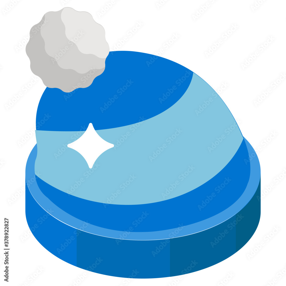 A beanie icon, a head hugging brimless cap
A beanie icon, a head hugging brimless cap