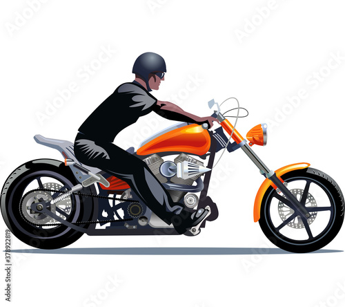 man on the motorbike