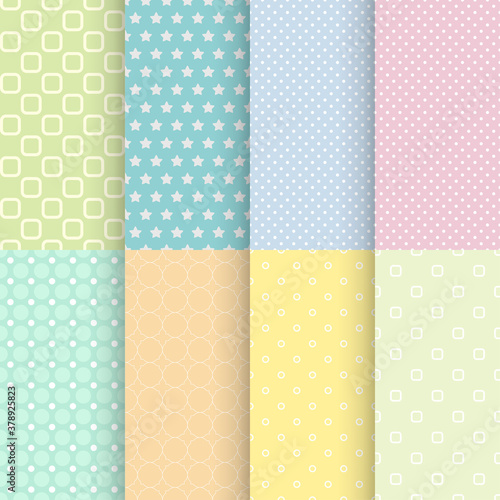 bright soft seamless pattern backgrounds for kids
