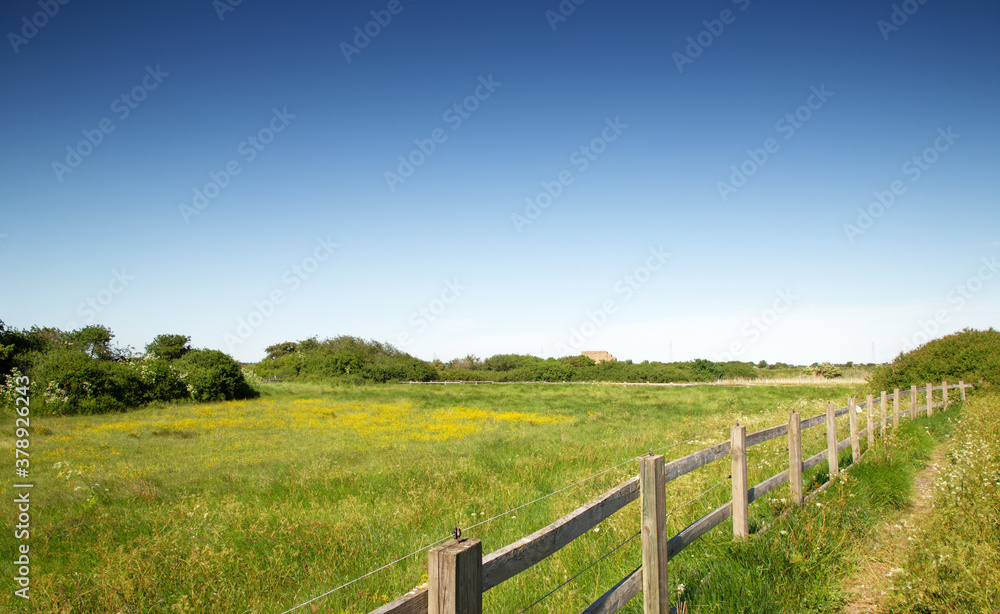 landscape image of Battlesbridge in essex england