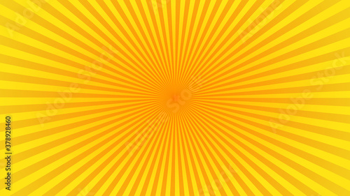 Sunburst background vector illustration with rays