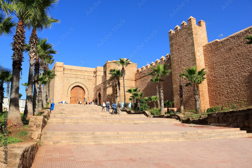 Fortified medina in Rabat, Morocco