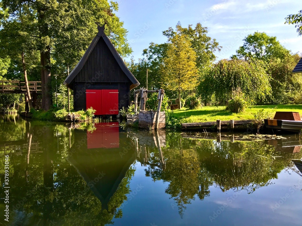Obraz premium Spreewald in Lübbenau / Lehde (Brandenburg)