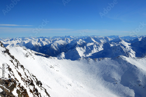 Hochgurgl Obergurgl Otztal Ski resort in the Western Tyrol Austrian Alps Austria