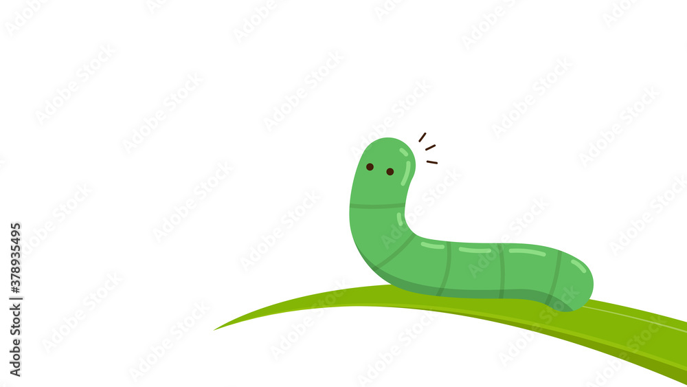 Worm on white background. worm vector. wallpaper. free space for text. Worm on white background. worm vector. wallpaper. free space for text.