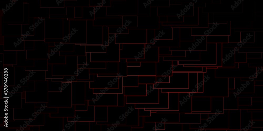 Fototapeta premium Dark Green, Yellow vector texture in rectangular style. Abstract gradient illustration with rectangles. Best design for your ad, poster, banner.