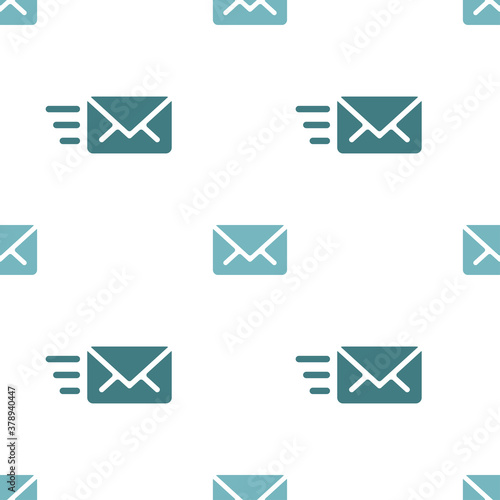 Email sending message seamless navy on white pattern background mail document message correspondence