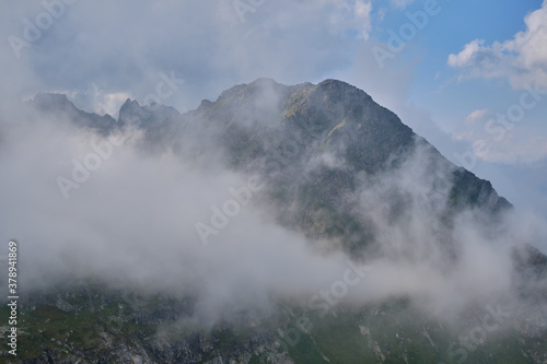 Traveling in the mountains of Arkhyz, Russia 