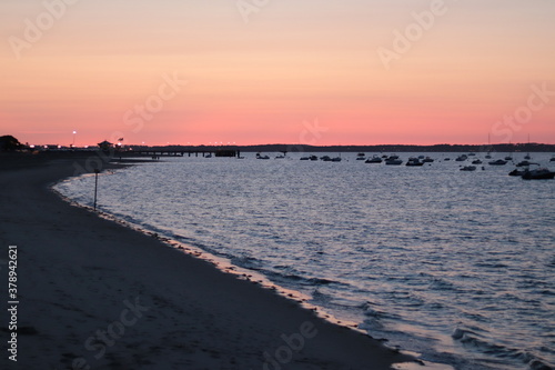 sunset on the beach © benjamin