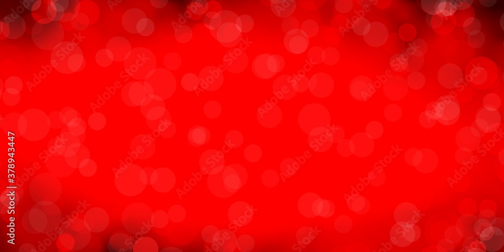 Dark Red, Yellow vector backdrop with circles. Abstract decorative design in gradient style with bubbles. Design for posters, banners. Dark Red, Yellow vector backdrop with circles. Abstract decorative design in gradient style with bubbles. Design for posters, banners.