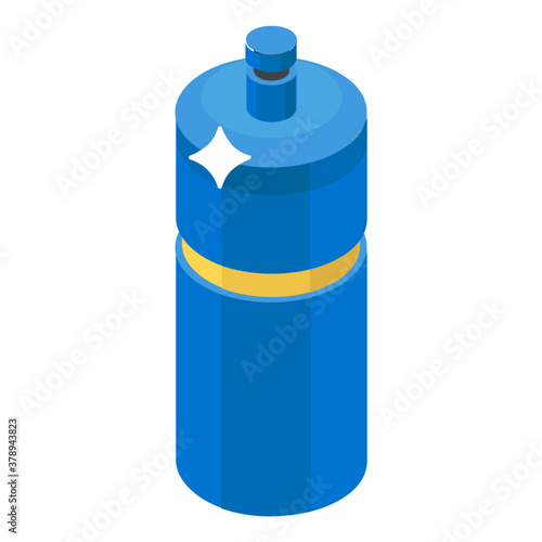 
A sports water bottle icon, editable vector 
