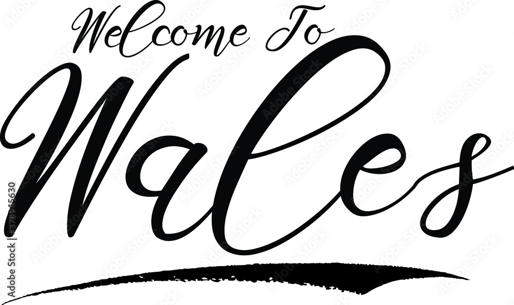 visit wales font