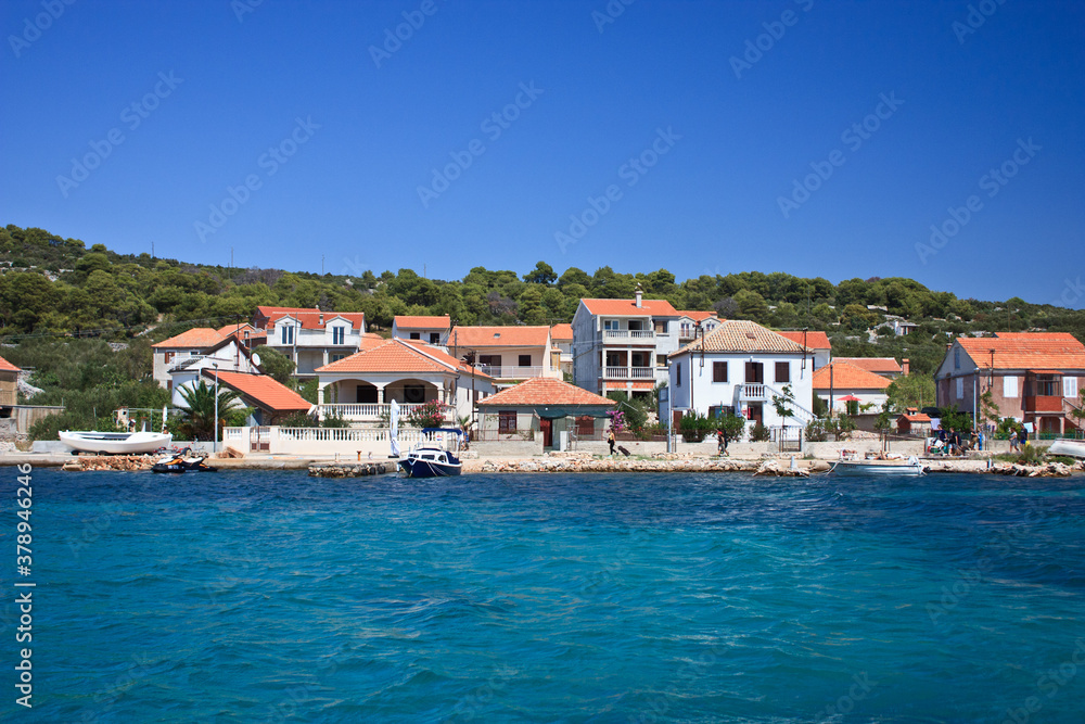 Chorwacka wyspa - obrazy, fototapety, plakaty 