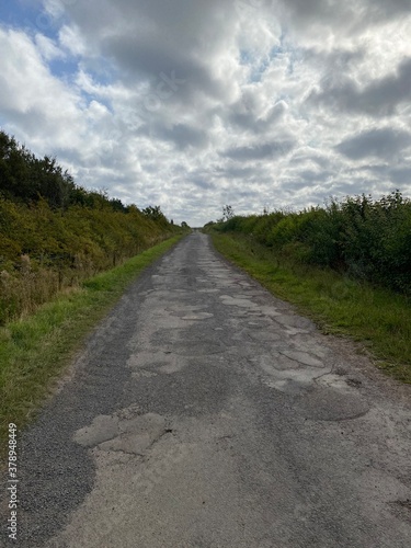 road in the countryside