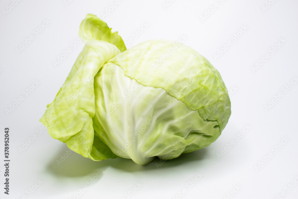 cabbage isolated on white cabbage isolated on white