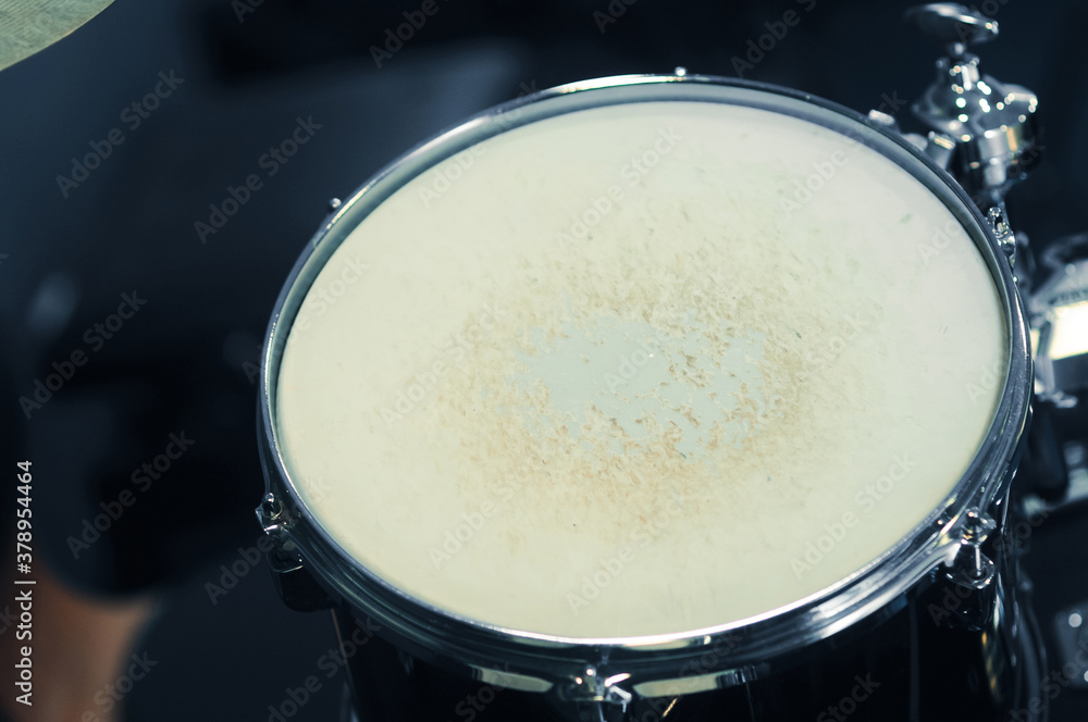 Obraz premium Close up Electric drum set. Selective focus