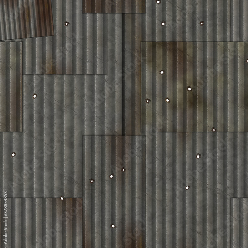 metal background with bullet holes