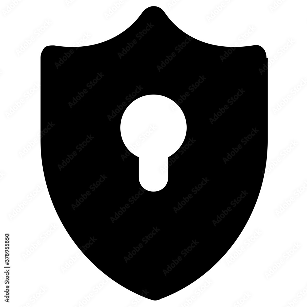 Safety shield icon design, trendy filled vector
Safety shield icon design, trendy filled vector