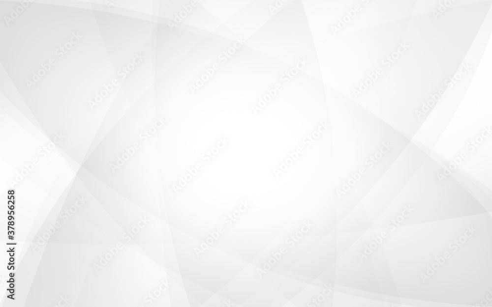 Obraz premium Abstract geometric white and gray curve line gradient Background. with space for concept design Technology and modern.