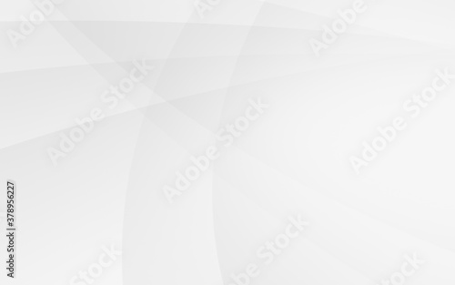 Abstract geometric white and gray curve line gradient Background. with space for concept design Technology and modern.