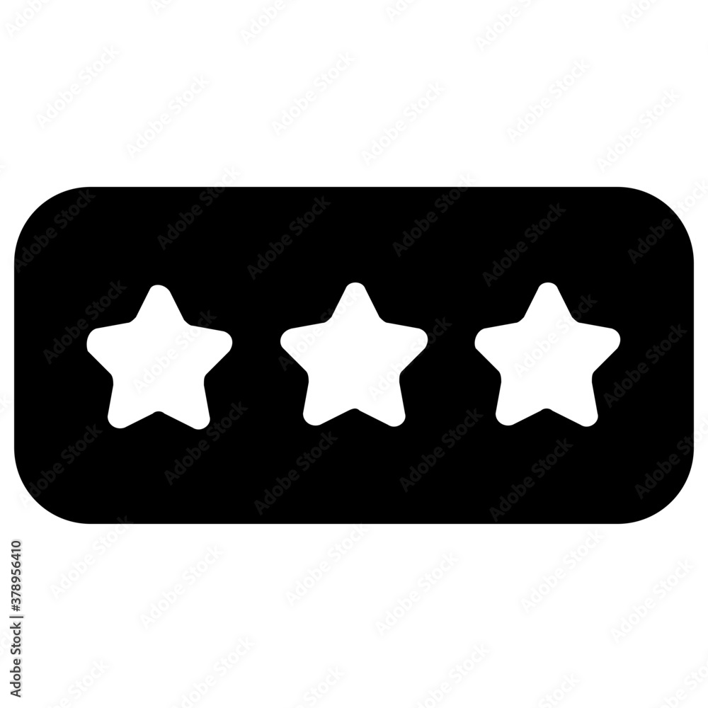 An icon of ranking in modern filled style
An icon of ranking in modern filled style