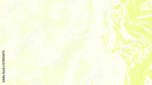 Yellow green color painting on canvas background texture. Abstract pastel color.
