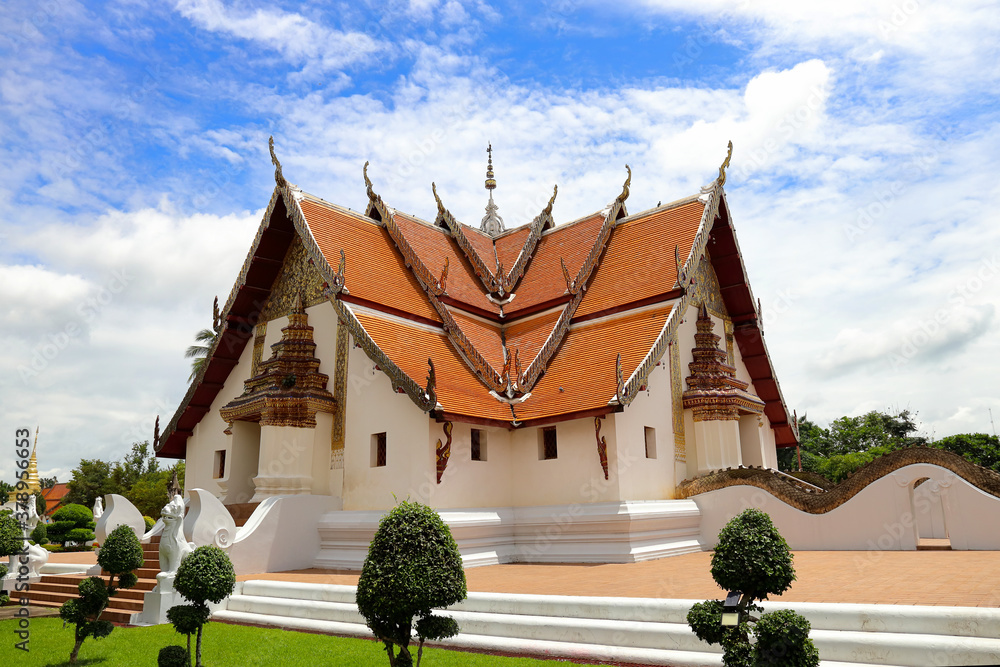 Landmark of Nan, Phumin Temple in Nan province, Thailand Landmark of Nan, Phumin Temple in Nan province, Thailand