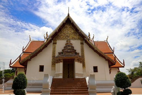 Fototapeta Naklejka Na Ścianę i Meble -  Landmark of Nan, Phumin Temple in Nan province, Thailand