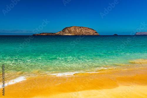 Paisajes de la isla Graciosa de Lanzarote