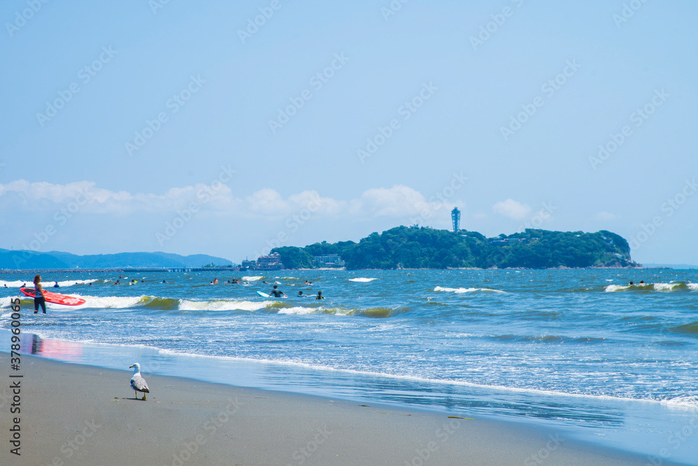 Obraz premium 辻堂海水浴場