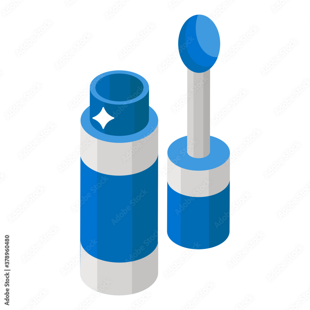Lip gloss icon in isometric vector design, lip makeup concept
Lip gloss icon in isometric vector design, lip makeup concept
