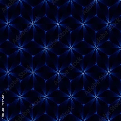 Dark blue starry night pattern