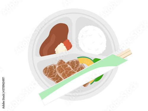 バーベキューのイラスト