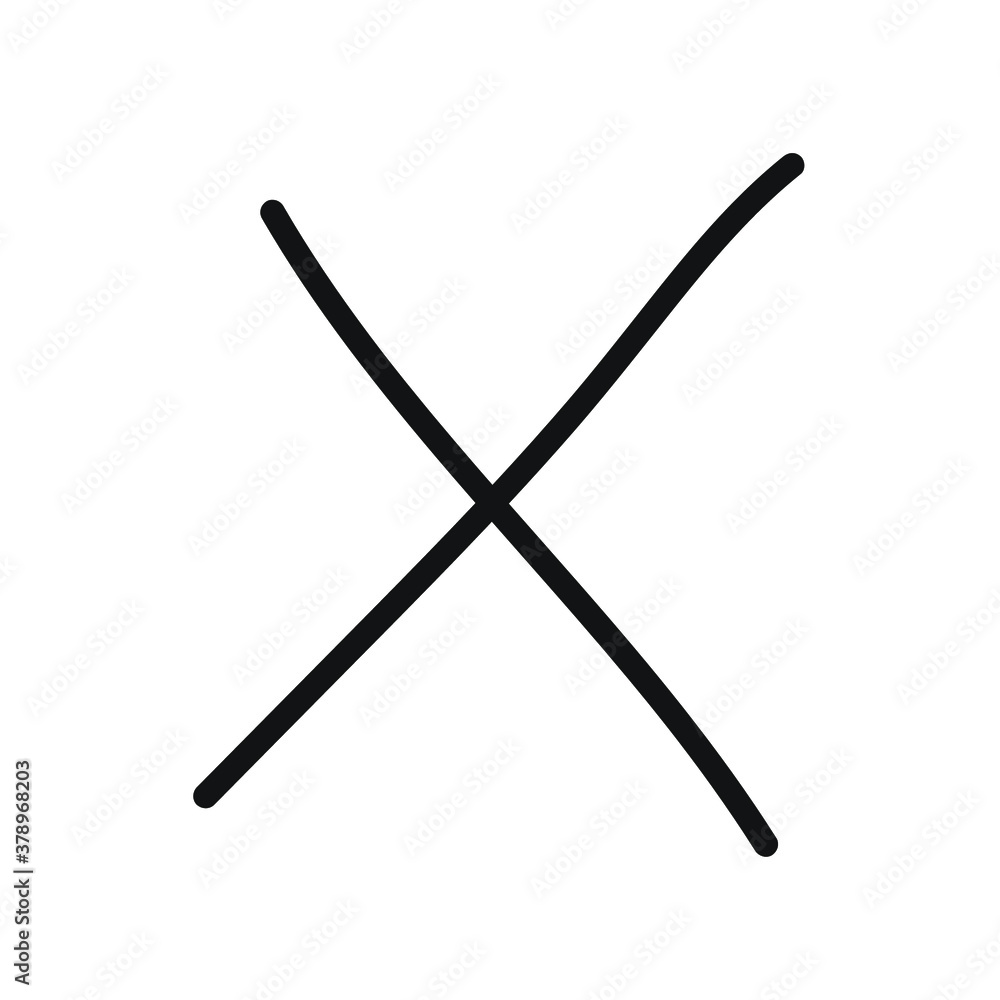Hand Drawn Marker Icon. Arrow, circle, delete, line, marker, smudge, up, down, thin line web symbol on white background - vector illustration eps10 Hand Drawn Marker Icon. Arrow, circle, delete, line, marker, smudge, up, down, thin line web symbol on white background - vector illustration eps10