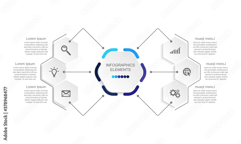 Business data visualization. Abstract Process chart or graph elements, diagram with step option parts or processes. Vector business template for presentation. Creative concept for infographic. Business data visualization. Abstract Process chart or graph elements, diagram with step option parts or processes. Vector business template for presentation. Creative concept for infographic.