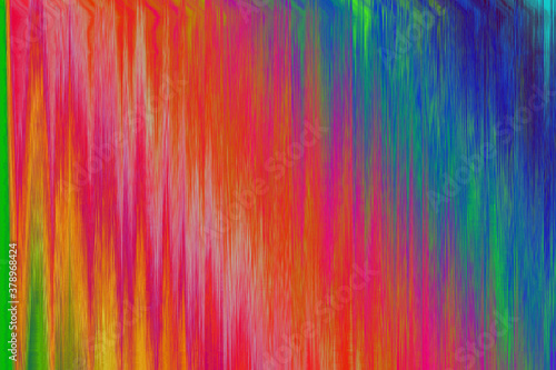 Bright rainbow gradient background texture with wave on vertical line. Blurred colored design  abstract rainbow background. Colorful smooth banner template. Copy space. Festival and holiday concept.